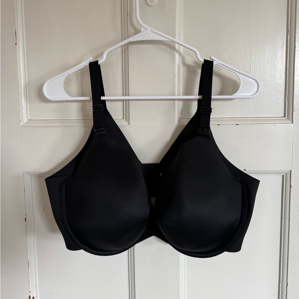 Cacique Black Lightly Lined Full Coverage bra size 42DD